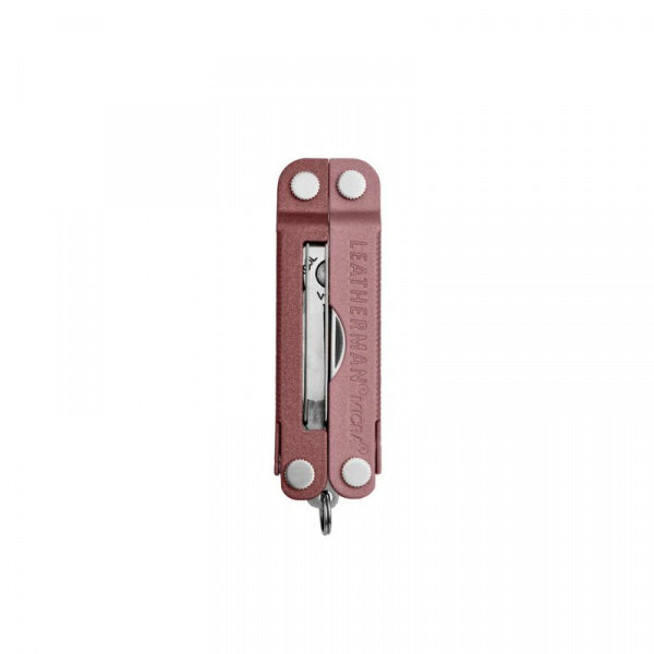 Leatherman Micra Heathered Blush - заден изглед на затворен мултитул