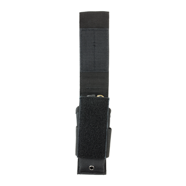 Заден изглед на Leatherman USA MOLLE черна кания XL с MOLLE система за закрепване