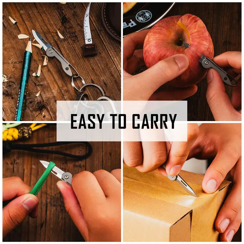 KeyUnity KK05 мини EDC нож - лесен за носене и ежедневни задачи