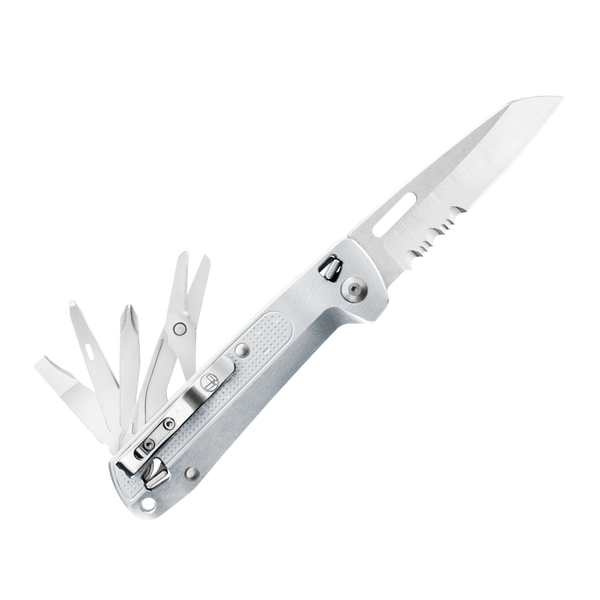 Leatherman FREE K4X джобен нож - разгънати инструменти