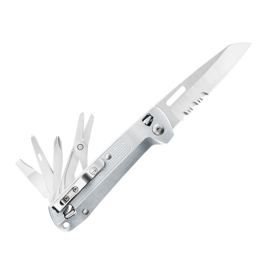 Leatherman FREE K4X джобен нож - разгънати инструменти