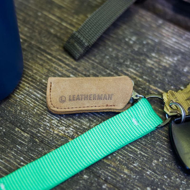 Leatherman кожена кания кафява размер S с мултитул на ключодържател