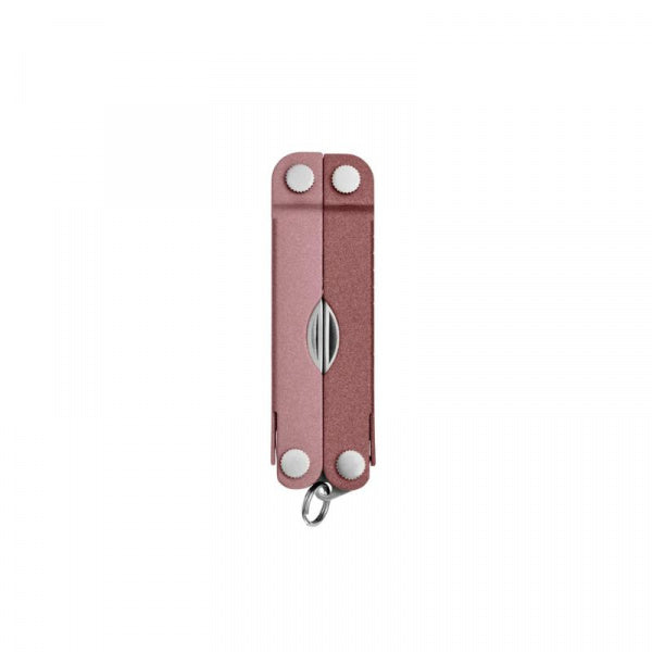 Leatherman Micra Heathered Blush в затворено състояние - компактен мултитул за ключодържател