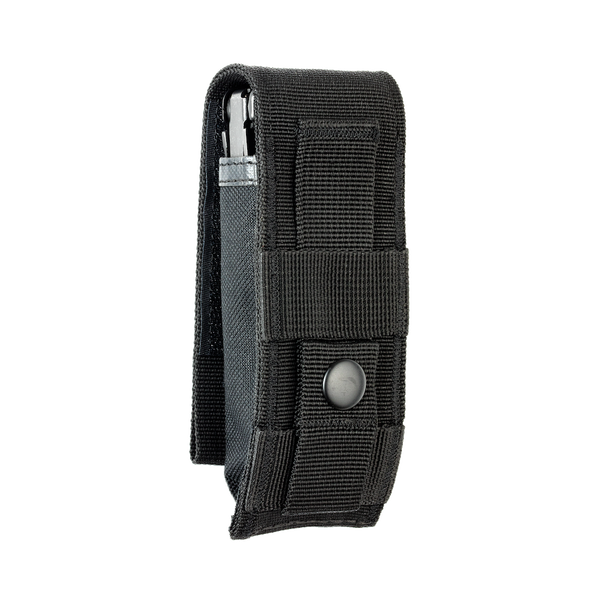 Leatherman MOLLE черна кания размер L със страничен изглед и сигурно закопчаване