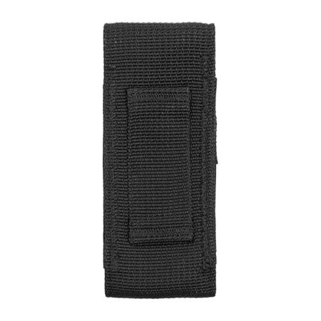 Заден изглед на Leatherman Nylon черна кания L с коланна лента за носене