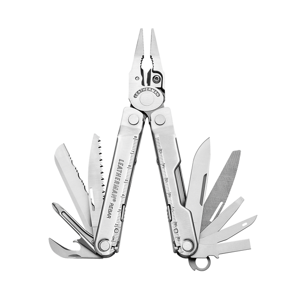 Leatherman Rebar мултитул с отворени инструменти и клещи от неръждаема стомана
