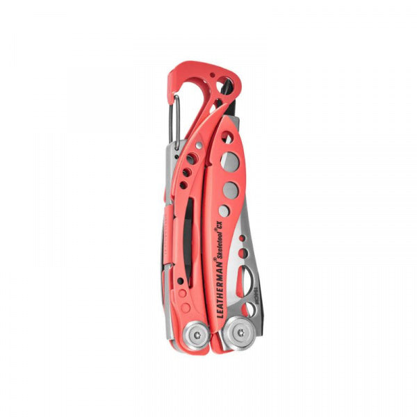 Leatherman Skeletool CX Guava - затворен мултитул със щипка и карабинер