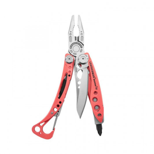 Leatherman Skeletool CX Guava - отворен мултитул с клещи, нож и бит драйвер