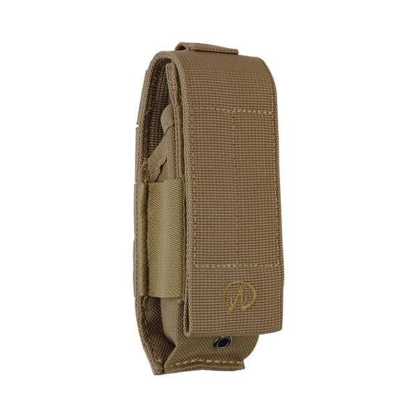 Leatherman USA MOLLE кания кафява XL - преден изглед на тактическа кания за мултитул