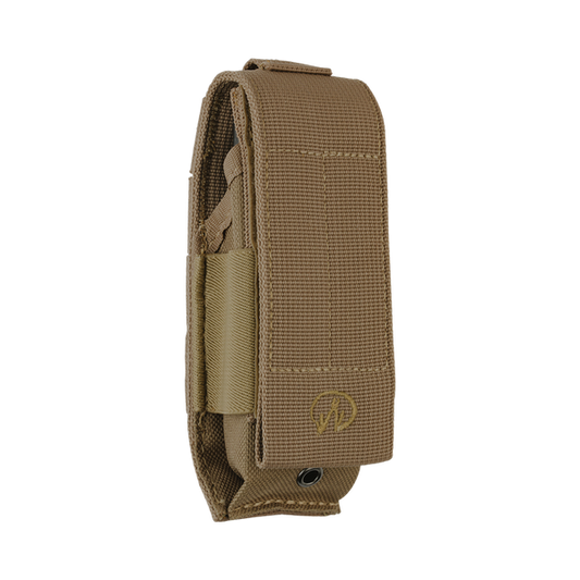 Leatherman USA MOLLE кания кафява XL - преден изглед на тактическа кания за мултитул