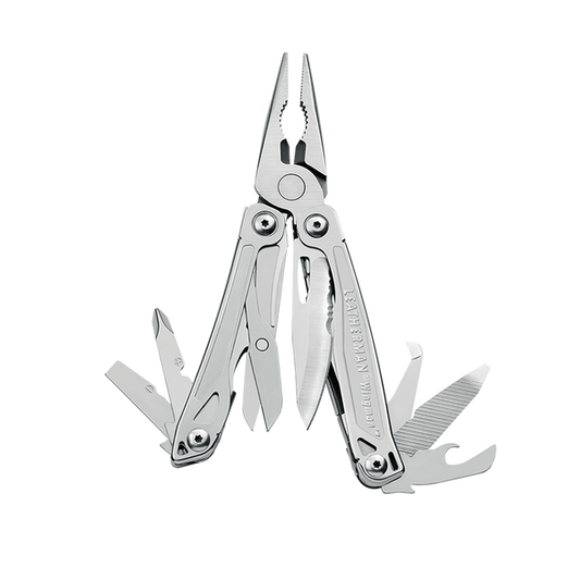Leatherman Wingman мултитул с отворени инструменти и пружинни клещи